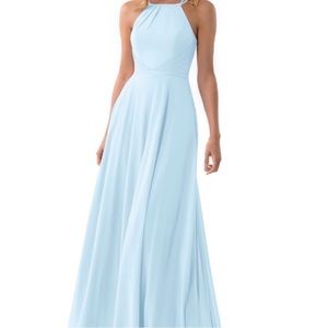 Azazie bridesmaid dress in sky blue - Melinda